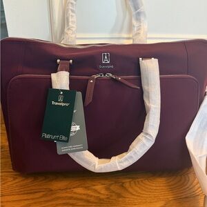Travelpro Women's Burgundy Laptop Bag - NWT